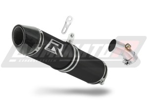 Kawasaki KLE 650 Versys 2006 - 2014 Exhaust Silencer Muffler HP2 BLACK + dB killer