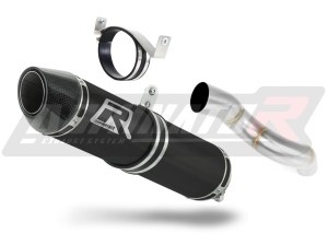 Kawasaki ZX6R 636 2005 - 2006 Exhaust Silencer Muffler HP2 BLACK + dB killer