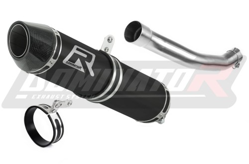 Suzuki LTR 450 2006 2009 Exhaust Muffler Auspuff Sportauspuff Silencer Echappement Silencieux Scarico Scarichi Escape Toba de esapament Avgas Ljuddämpare Wydech Tłumik Carbon Tip HP2 Black Noir Nero Negro Svart Schwarz Negru Dominator x