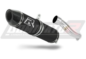 Triumph DAYTONA 675 - 2012 Exhaust Silencer Muffler HP2 BLACK + dB killer