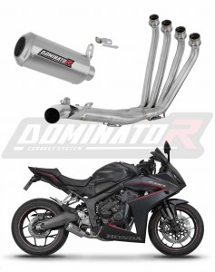 Honda CBR 650 R / E-Clutch 2024 - 2025 Full Exhaust System Collector Silencer GP + dB killer