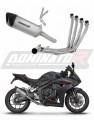 Honda CBR 650 R / E-Clutch 2024 - 2025 Collector Manifold Full Exhaust System Muffler Auspuff Sportauspuff Silencer Echappement Silencieux Scarico Scarichi Escape Wydech Tłumik Titanium HP6 Dominator Exhaust System