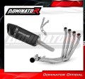 complete exhaust system with muffler DOMINATOR Full System HP6 BLACK fits to Honda CB 650 R / EClutch 2024  2025 7