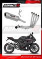 complete exhaust system with muffler DOMINATOR Full System S6 fits to Honda CB 650 R / EClutch 2024  2025 5