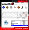 wydech tłumik DOMINATOR GP pasujący do motocykla Husqvarna Svartpilen 401 2020 - 2023 2