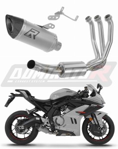 CF MOTO 675 SR-R 2024 - 2026 Full Exhaust System Collector Silencer Titanium HP8 + dB killer