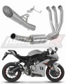 CF MOTO 675 SR R 2024 2025 Full System Motorcycle Muffler Auspuff Sportauspuff Silencer Echappement Silencieux Scarico Scarichi Escape Wydech Tłumik GP3 Dominator Exhaust System x