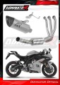 complete exhaust system with muffler DOMINATOR Full System titanium HP8 fits to CF MOTO 675 SRR 2024  2026 2