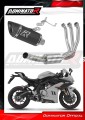 complete exhaust system with muffler DOMINATOR Full System HP8 BLACK fits to CF MOTO 675 SRR 2024  2026 2