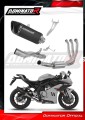 CF MOTO 675 SR R 2024 2025 Full System Motorcycle Muffler Auspuff Sportauspuff Silencer Echappement Silencieux Scarico Scarichi Escape Wydech Tłumik HP6 Black Noir Negro Nero Dominator Exhaust System