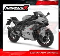 complete exhaust system with muffler DOMINATOR Full System HP6 BLACK fits to CF MOTO 675 SRR 2024  2026 6