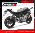 kompletny układ wydechowy z tłumikiem DOMINATOR Full System S6 CZARNY pasujący do motocykla CF MOTO 675 SR-R 2024 - 2026 4
