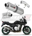 wydech tłumik DOMINATOR Homologowany Owalny pasujący do motocykla GSF 650 BANDIT 2007 - 2016