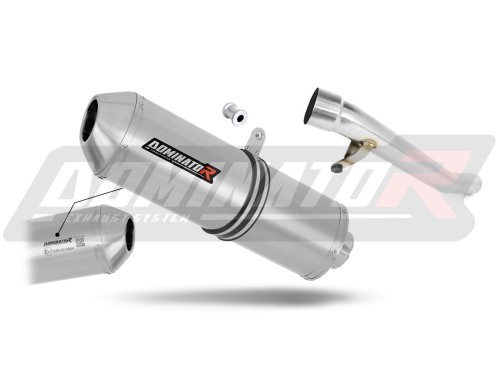 exhaust muffler DOMINATOR homologated road legal OVR fits to Suzuki GSF 1250 N / S BANDIT 2007  2016 3