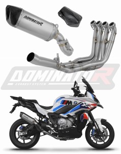 BMW M1000XR 2020 - 2026 Full Exhaust System Collector Silencer Titanium HP6 + dB killer