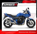 exhaust muffler DOMINATOR homologated road legal ROUND fits to GSF 650 S BANDIT 2005  2006 5