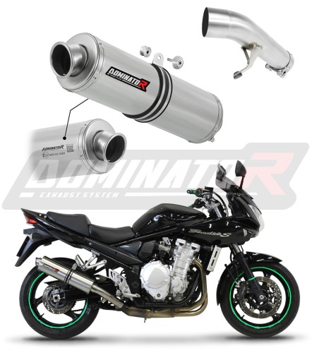 wydech tłumik DOMINATOR Homologowany Okrągły pasujący do motocykla GSF 650 BANDIT 2007 - 2016