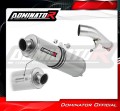 exhaust muffler DOMINATOR homologated road legal ROUND fits to GSF 1250 BANDIT 2007  2016 2