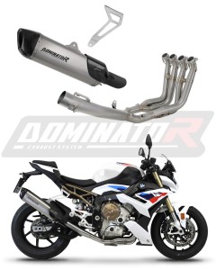 BMW S1000R 2021 - 2026 Full Titanium Exhaust System Collector Silencer Titanium HP6 + dB killer