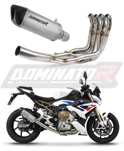 BMW S1000R 2021 - 2026 Full Exhaust System Collector Silencer Titanium HP6 + dB killer