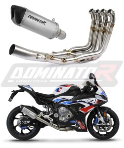 BMW S1000RR 2019 - 2026 Full Exhaust System Collector Silencer Titanium HP6 + dB killer