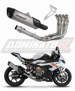 BMW M1000RR 2020 - 2024 Full Exhaust System Collector Silencer Titanium HP6 + dB killer