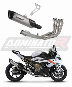 BMW M1000RR 2020 - 2024 Full Titanium Exhaust System Collector Silencer Titanium HP6 + dB killer
