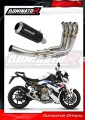 BMW S1000R 2021-2022  Full  Exhaust System  Muffler Auspuff Sportauspuff Silencer Echappement Silencieux Scarico Scarichi Escape Collector Manifold Wydech Tłumik  GP  BLACK DOMINATOR