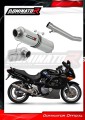 exhaust muffler DOMINATOR homologated road legal ROUND fits to Suzuki GSXF 600 1998  2006 2