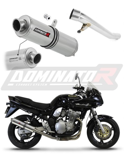 wydech tłumik DOMINATOR Homologowany ROUND pasujący do motocykla GSF 600 BANDIT 1995 - 1999