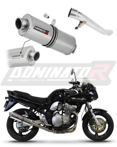 wydech tłumik DOMINATOR Homologowany Owalny pasujący do motocykla GSF 600 BANDIT 1995 - 1999 6