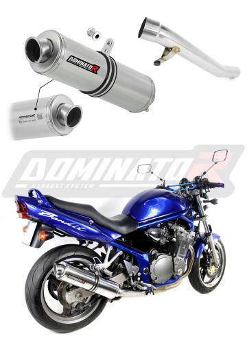 GSF 600 BANDIT Exhaust SUZUKI Homologated EC Type approval  Street legal Approval Certificate Muffler Auspuff Sportauspuff Silencer Echappement Silencieux Scarico Scarichi Escape Wydech Tłumik ROUND 2000 - 2004 Dominator x