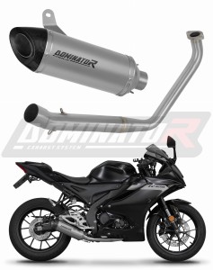 Yamaha YZF R125 2019 - 2020 Full Exhaust System Collector Silencer Titanium HP8 + dB killer