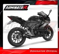 complete exhaust system with muffler DOMINATOR Full System OV G2 BLACK fits to Yamaha YZF R125 2019  2020 4