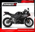 complete exhaust system with muffler DOMINATOR Full System HP8 BLACK fits to Yamaha YZF R125 2019  2020 5