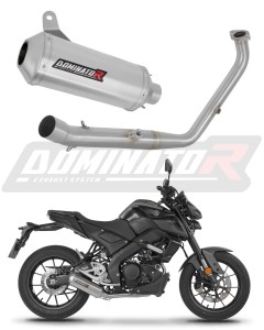 Yamaha MT 125 2024 - 2026 (Euro 5+) Full Exhaust System Collector Silencer OV G2 + dB killer