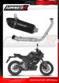 kompletny układ wydechowy z tłumikiem DOMINATOR Full System HP8 CZARNY pasujący do motocykla Yamaha MT 125 2024 - 2026 2