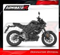 kompletny układ wydechowy z tłumikiem DOMINATOR Full System OV G2 CZARNY pasujący do motocykla Yamaha MT 125 2024 - 2026 5