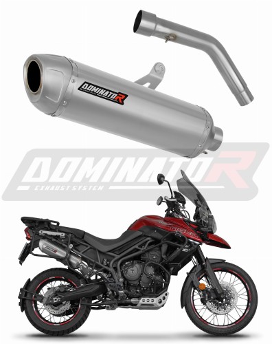 wydech tłumik DOMINATOR S6 pasujący do motocykla Triumph Tiger 800 XCA 2018 - 2020