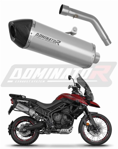 wydech tłumik DOMINATOR Tytanowy HP7 pasujący do motocykla Triumph Tiger 800 XCA 2018 - 2020