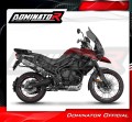 exhaust muffler DOMINATOR S6 fits to Triumph Tiger 800 XCA 2018  2020 5
