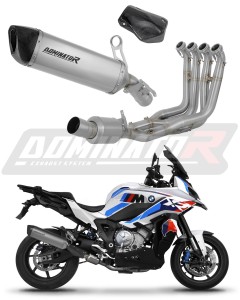 BMW S1000XR 2020 - 2026 Full Exhaust System Collector Silencer Titanium HP6 EX + dB killer