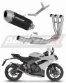 wydech tłumik DOMINATOR S6 CZARNY pasujący do motocykla Triumph Daytona 660 2024 - 2026