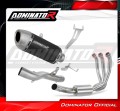 kompletny układ wydechowy z tłumikiem DOMINATOR Full System S6 CZARNY pasujący do motocykla CF MOTO 675 NK 2024 - 2026 2