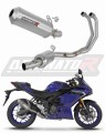 kompletny układ wydechowy z tłumikiem DOMINATOR Full System OV G2 pasujący do motocykla Yamaha YZF-R3 2025 - 2026