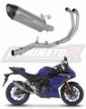 complete exhaust system with muffler DOMINATOR Full System titanium HP8 fits to Yamaha YZFR3 2025  2026