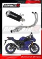 kompletny układ wydechowy z tłumikiem DOMINATOR Full System OV G2 CZARNY pasujący do motocykla Yamaha YZF-R3 2025 - 2026 2