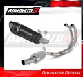 kompletny układ wydechowy z tłumikiem DOMINATOR Full System HP8 CZARNY pasujący do motocykla Yamaha YZF-R3 2025 - 2026 3