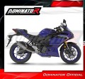 complete exhaust system with muffler DOMINATOR Full System titanium HP8 fits to Yamaha YZFR3 2025  2026 5