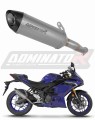exhaust muffler DOMINATOR titanium HP8 fits to Yamaha YZFR3 2019  2024